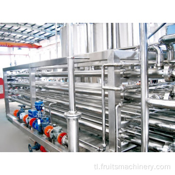 UHT Tubular Sterilizer para sa Milk Juice Production Line